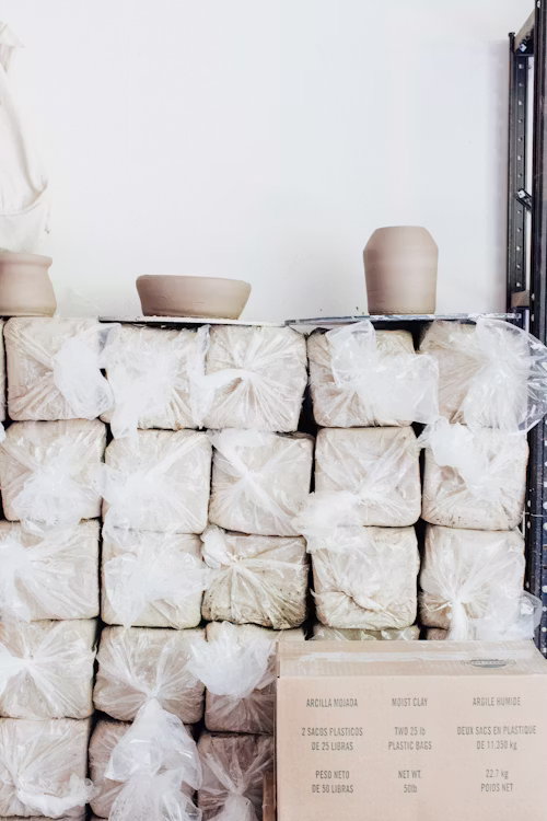 Air-Dry White Clay — 5kg Block