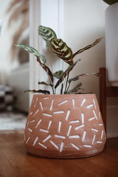 Slab-built Planter